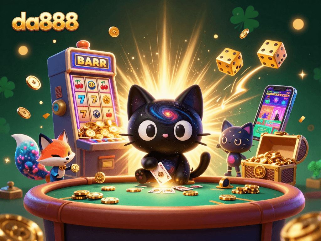 Join the cosmic fun of da888 with a unique casino experience featuring celestial characters and thrilling winnings.