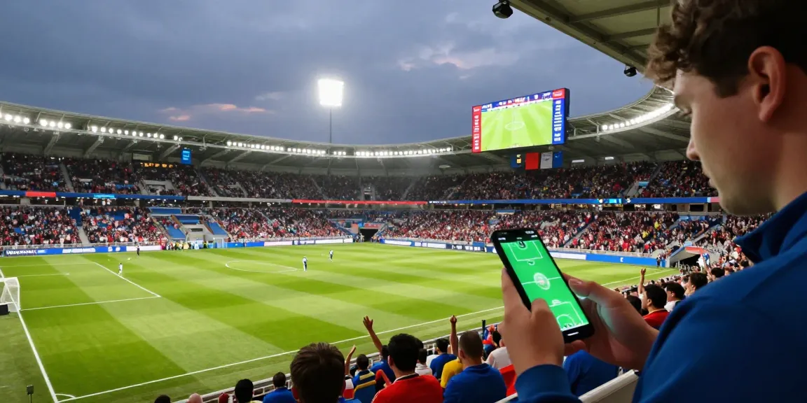 Live betting scene with bj88-vnd on smartphone, showcasing betting predictions and match odds.