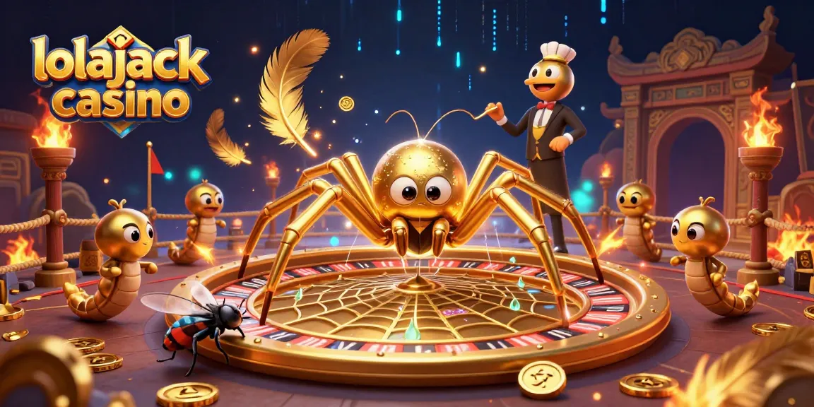 Experience thrilling gameplay at lolajack casino with a dynamic and engaging casino scene.