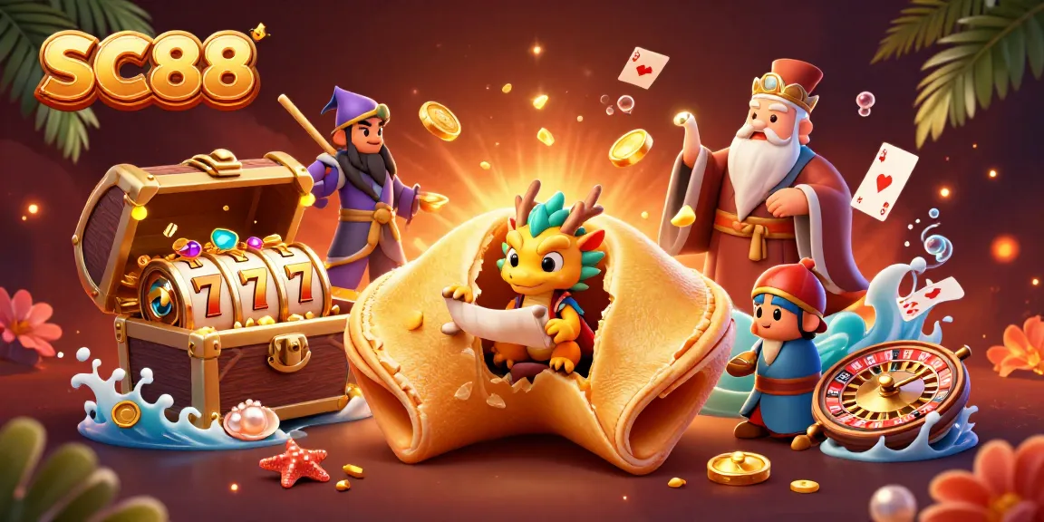 Players engage in exciting jackpot games at SC88 with vibrant graphics and animations, showcasing casino elements.
