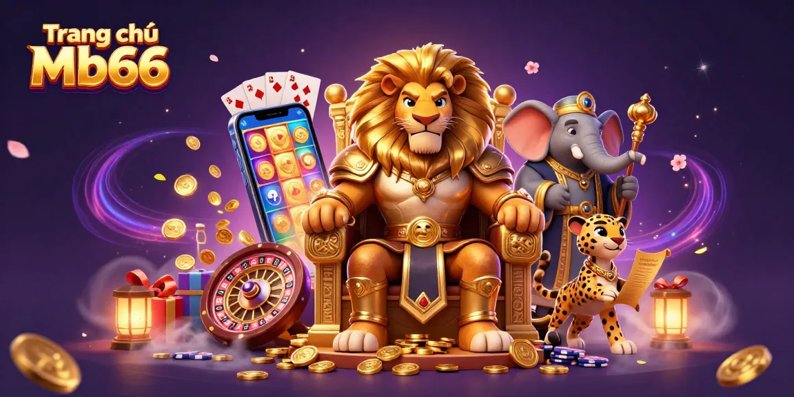 Experience thrilling wins at Trang chủ Mb66 with vibrant slots and gaming characters.
