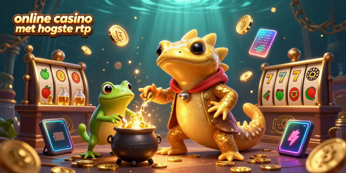 Explore high RTP gaming with the online casino met hoogste rtp showcasing magical alchemical transformations.