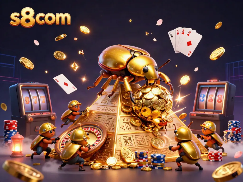 Experience thrilling gameplay with s8 com, featuring golden coins and dynamic casino action