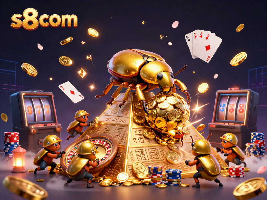 Experience thrilling gameplay with s8 com, featuring golden coins and dynamic casino action