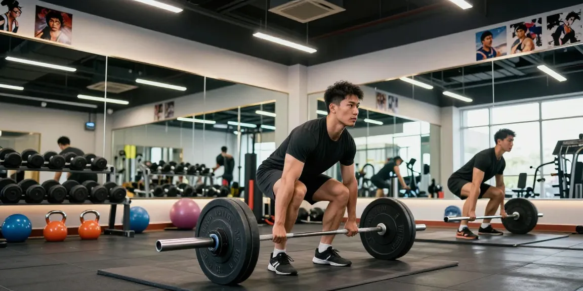 Prime Pharma Steroiden in a dynamic fitness training scene showcasing an athlete's dedication to strength training.
