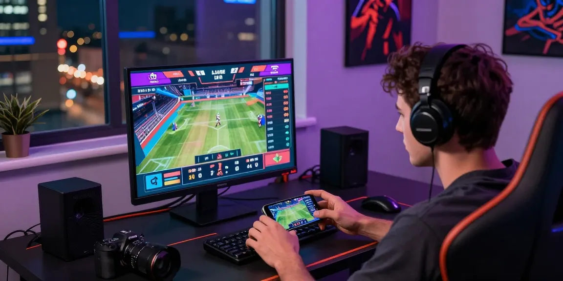 LUCK8 user engaging in online betting with vibrant gaming interface