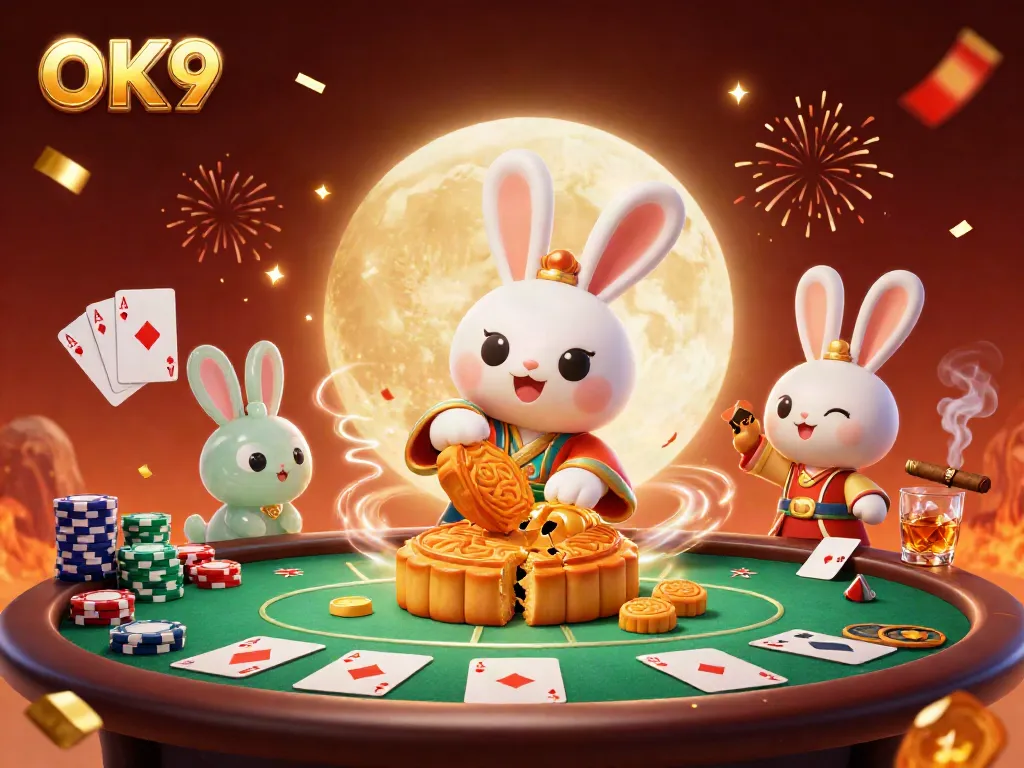 Experience thrilling gameplay at OK9 with festive casino excitement and rich visual detail.