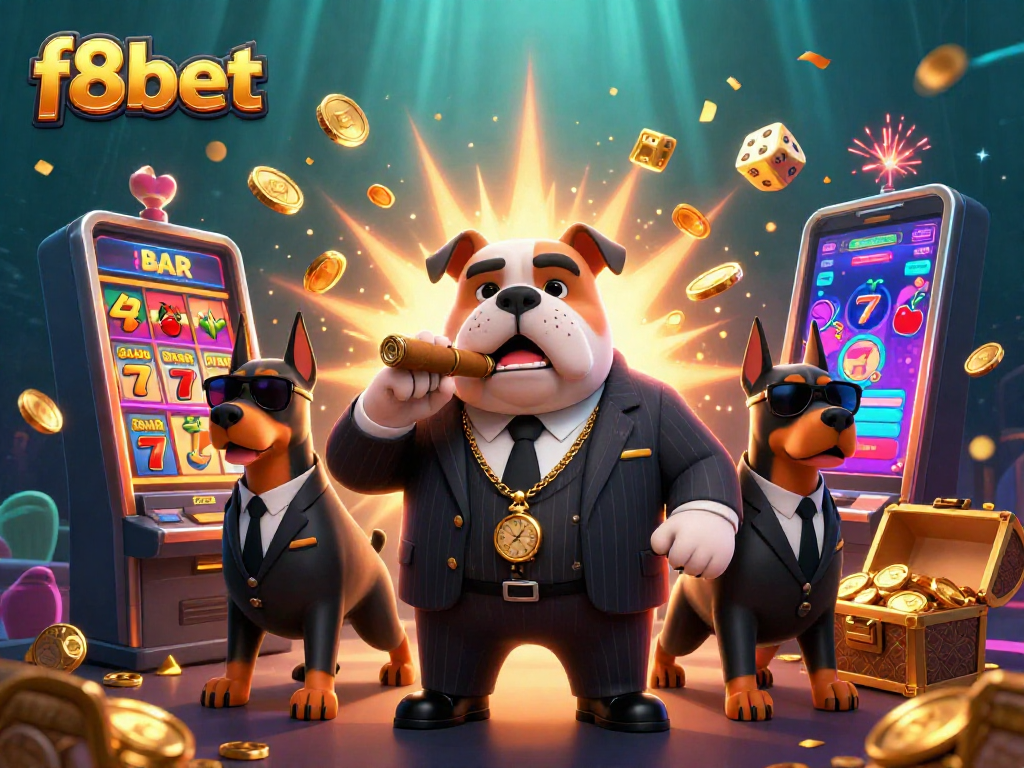 Experience the thrill of f8bet with 3D casino fun featuring slot machines and engaging characters.