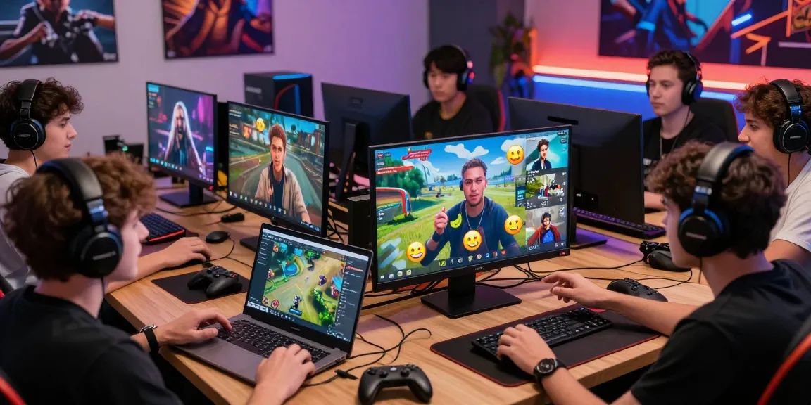 A vibrant online gaming chat scene featuring users discussing strategies, showcasing the engaging features of sc88 chat platform.