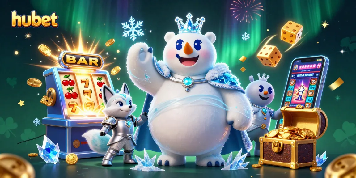 Engage with hubet's thrilling online casino experience featuring a jackpot explosion with vibrant game elements.