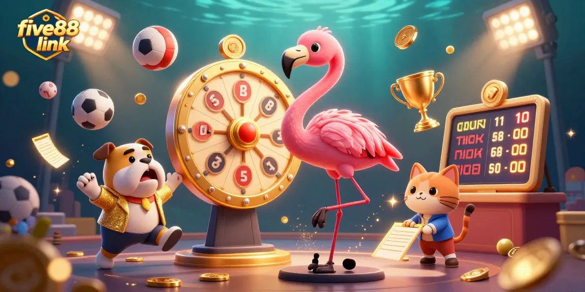 Experience exciting wins and prizes with five88 link at this vibrant, engaging casino scene.